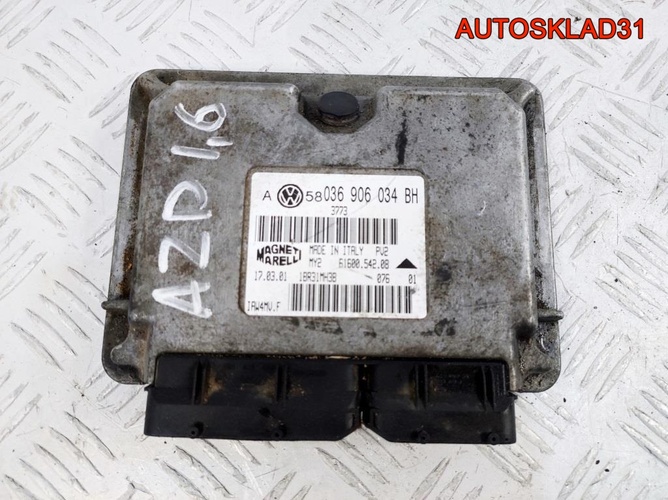Блок эбу Volkswagen Golf 4 1,6 AZD 036906034BH