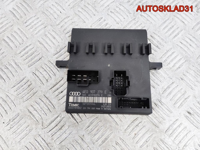 Блок комфорта Audi A8 D3 4E0907279E