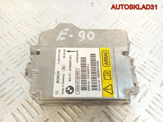 Блок управления AIR BAG BMW E90 65779166057