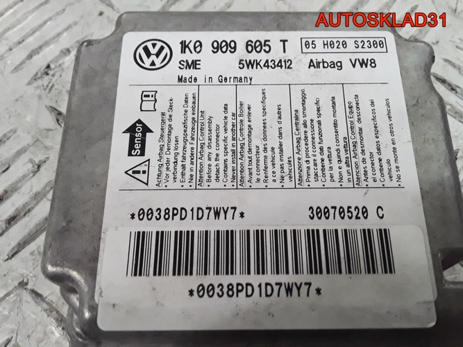 Блок управления AIR BAG VW Golf Plus 1K0909605T