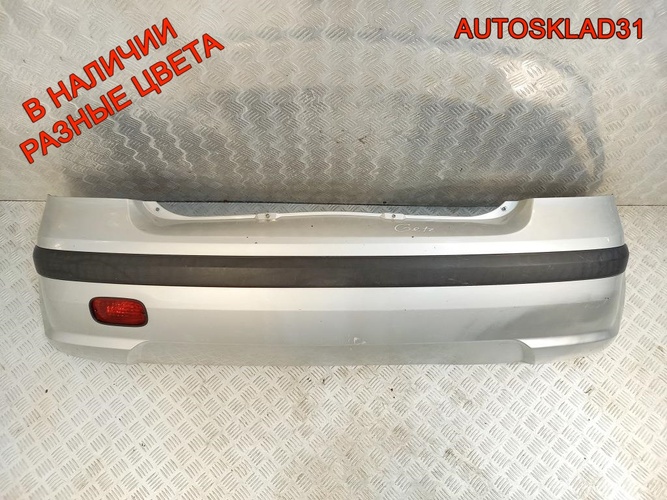 Бампер задний Hyundai Getz 866101C100 Дорестайлинг