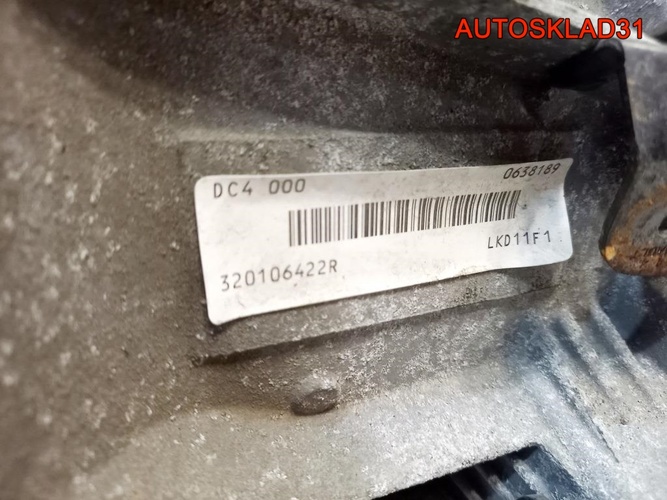 АКПП DC4 Renault Megane 3 K9KN837 320106422R