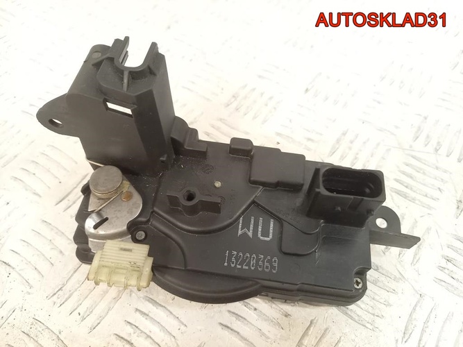 Замок двери передней левой Opel Astra H 13220369