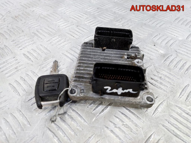 Блок Эбу Opel Astra G 1.8 Z18XE 55351703 Бензин