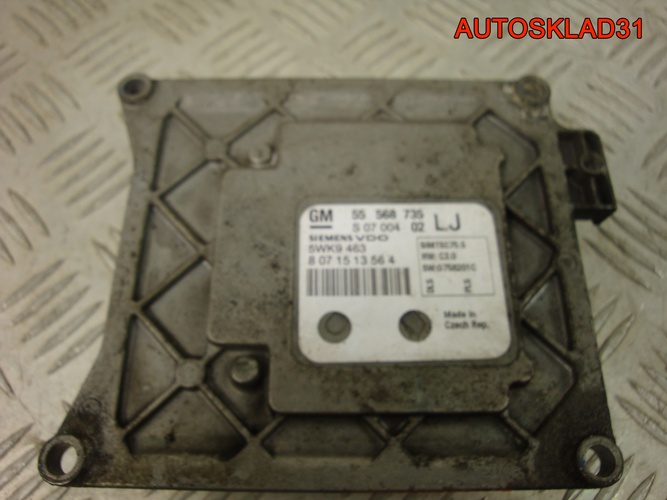 Блок ЭБУ Opel Astra H 1.6 Z16XER 55568735