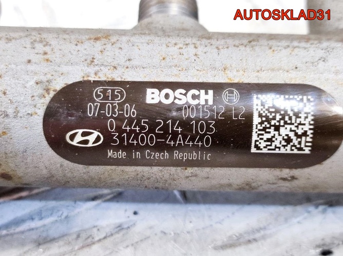 Рейка топливная Hyundai H1 2.5 D4CB 314004A440