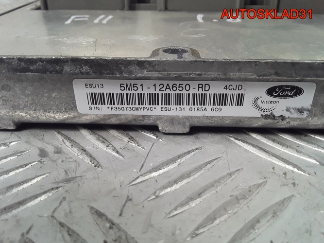 Блок эбу Ford Focus 2 1.8 5M5112A650RD бензин