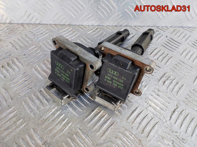 Катушка зажигания Audi A8 D2 4,2 ABZ 077905105