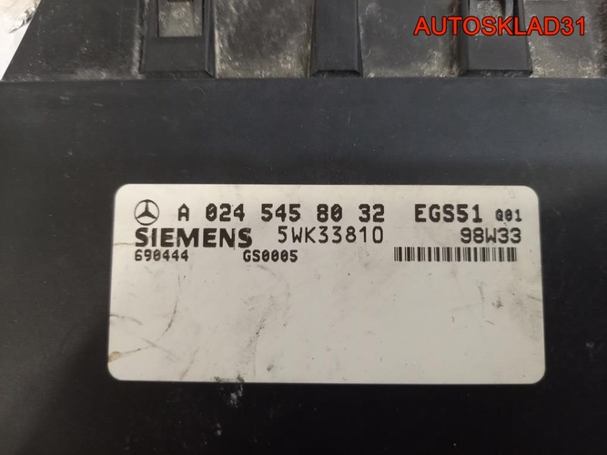 Блок управления АКПП Mercedes C208 A0245458032