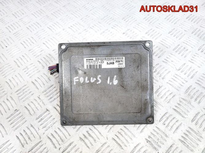 Блок ЭБУ Ford Focus 2 1.6 5M5112A650ZB Бензин