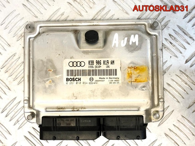 Блок ЭБУ VW Passat B5 1,9 AJM TDI 038906019AN