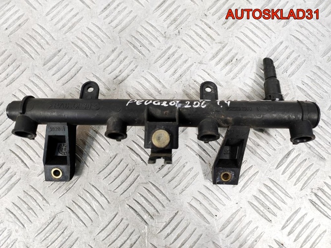 Рейка топливная Peugeot 206 1,4 KFU 9625194080