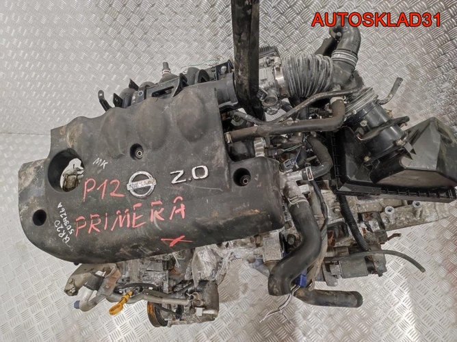 Двигатель QR20 Nissan Primera P12E 2.0 Бензин МКПП