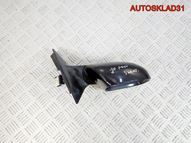 Зеркало правое 5 контактов Audi A6 C5 Дорест