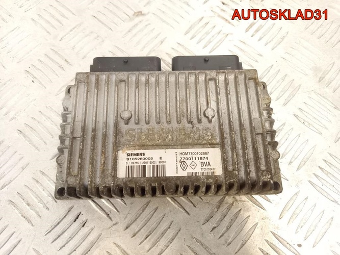 Блок управления АКПП Renault Clio 7700111874