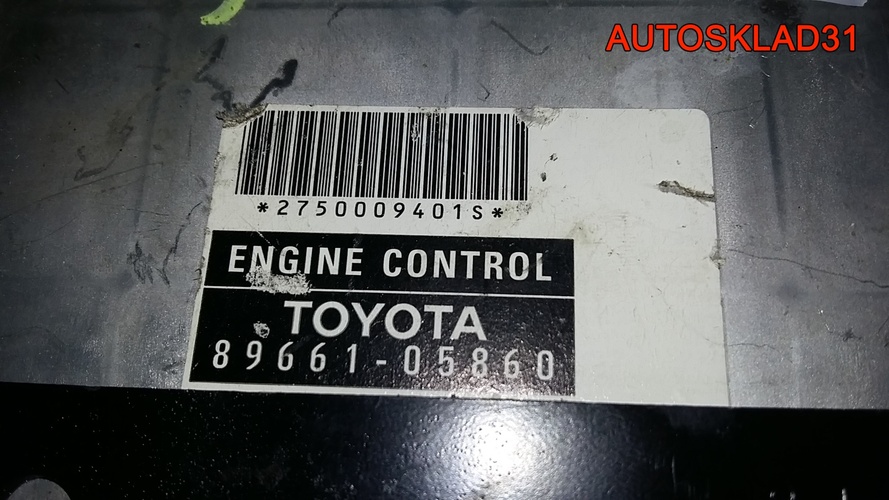 Блок ЭБУ Toyota Avensis T250 1,8 1ZZFE 8966105860