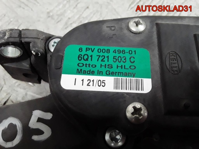 Педаль газа Volkswagen Golf 4 6Q1721503C