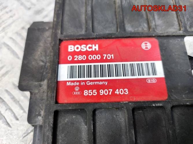 Блок эбу Audi 80 B3 855907403 1,8 Бензин