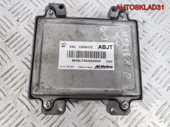 Блок ЭБУ Opel Astra J 1,4 A14XER 12654172 Бензин