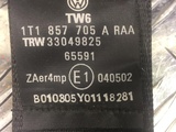 Ремни безопасности Volkswagen Touran 1T1857705A (Изображение 5)