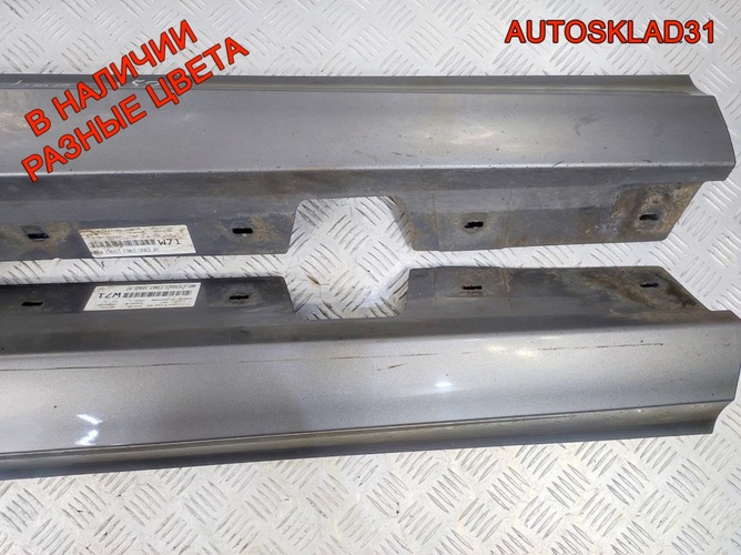 Накладка на порог BMW E90 51777202651 Рест