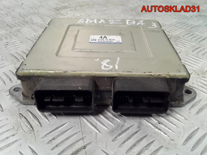 Блок Эбу Mazda 3 BK 2.0 LF LF5018881G