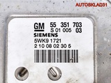 Блок Эбу Opel Astra G 1.8 Z18XE 55351703 Бензин (Изображение 7)