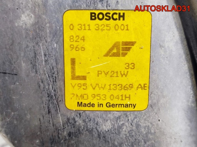 Указатель поворота левый VW Sharan 0311325001