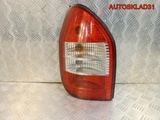 Фонарь задний левый Opel Zafira A 1222075 (Изображение 2)