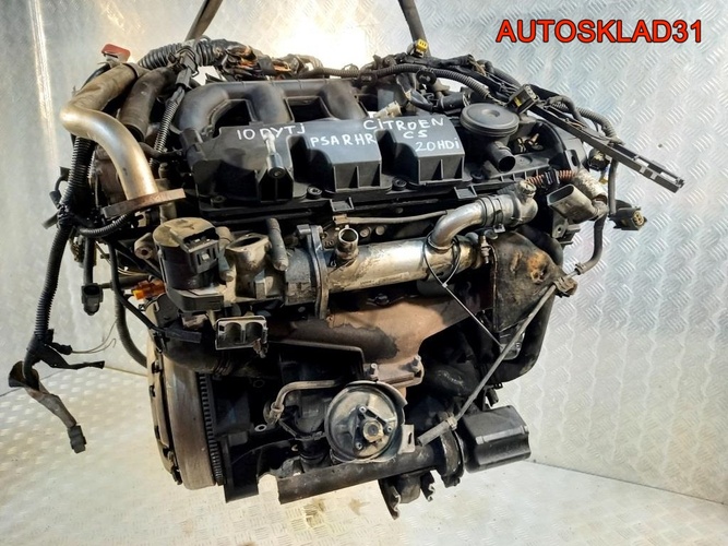Двигатель 10DYTJ DW10TD Citroen C5 2.0 HDI Дизель
