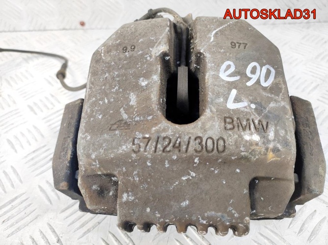 Суппорт тормозной перед левый BMW E90 34116769091