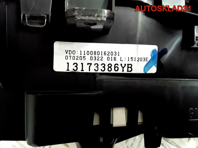 Панель приборов Opel Meriva Z16XE 13173386