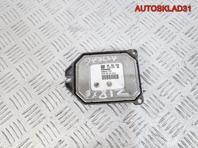 Блок эбу Opel Astra G 1.8 Z18XE 55351752