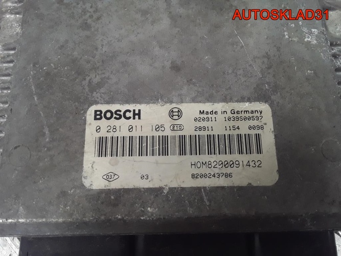 Блок Эбу Renault Master 2 2.5 DCI 8200091432