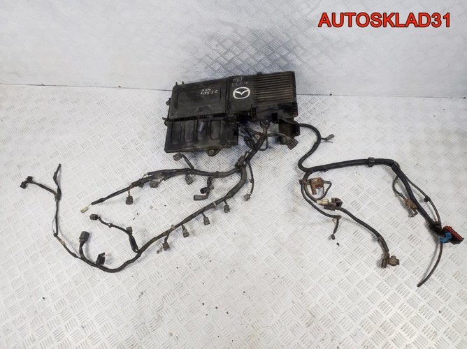 Блок ЭБУ с косой Mazda 3 BK 1,3 ZJ 1001407150