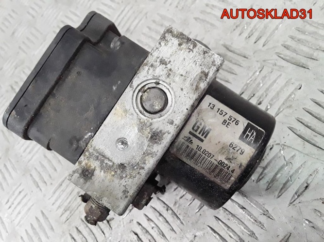 Блок абс ABS Opel Astra H 13157576BE