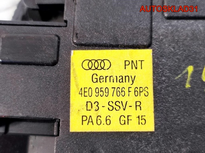 Блок кнопок управления п/правым сиденьем Audi A8