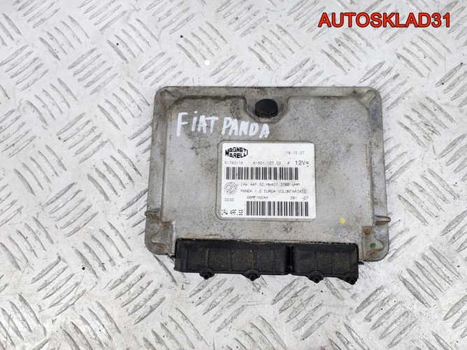 Блок ЭБУ Fiat Panda 2 51793116 Бензин