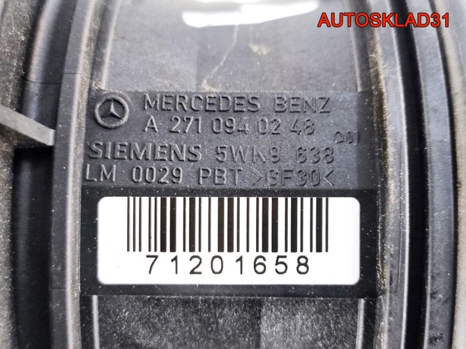 Расходомер воздуха Mercedes Benz W203 A2710940248