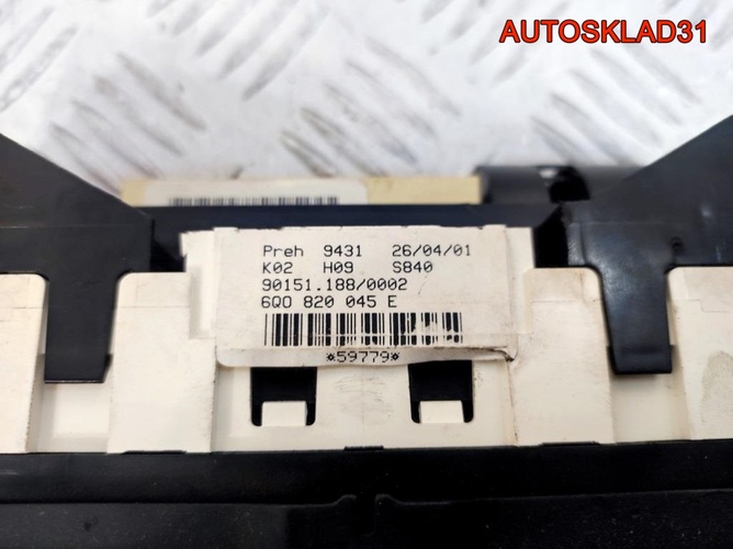 Блок управления климата VW Polo 6Q0820045E