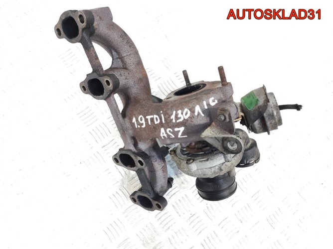 Турбина VW Golf 4 1.9 ASZ 038253016F Дизель