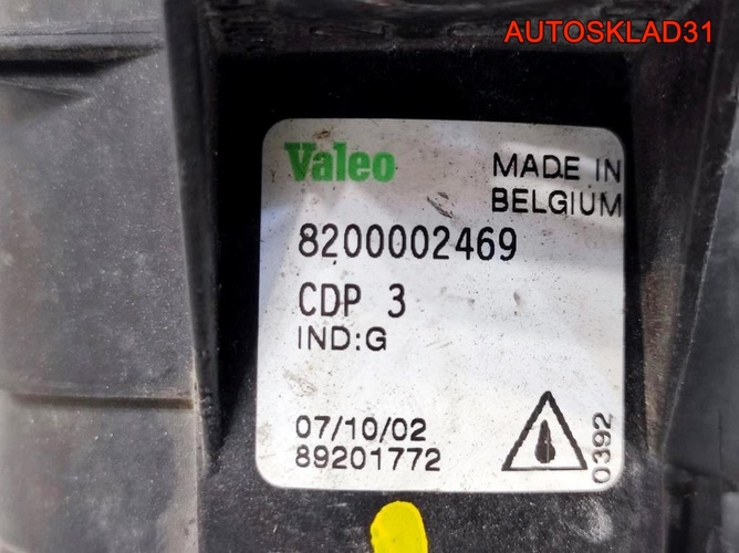 Фара противотуманная левая Renault Clio 3