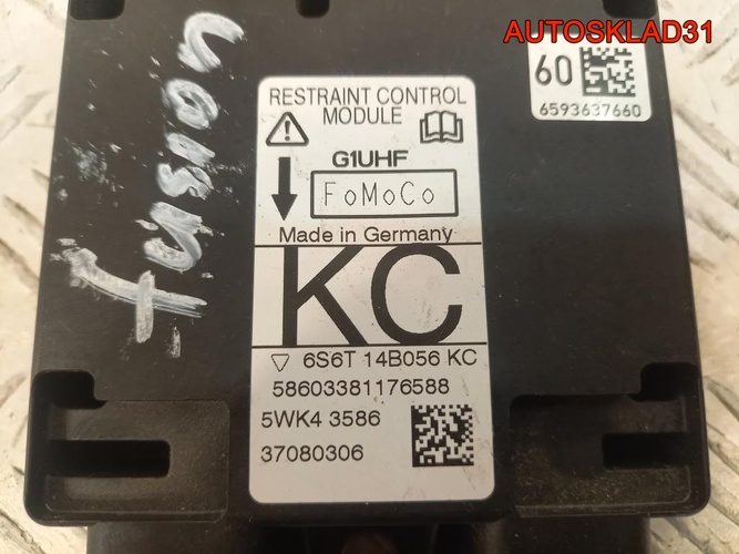 Блок управления AIR BAG Ford Fusion 6S6T14B056KC