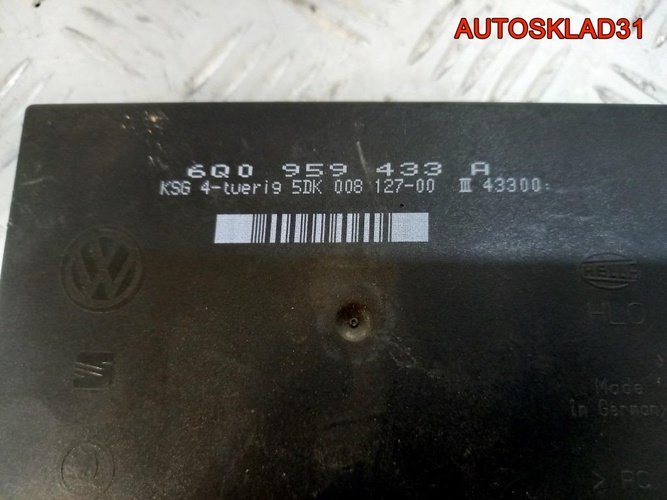 Блок комфорта Skoda Fabia 6Q0959433A