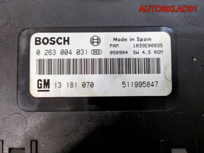 Блок парктроников Opel Astra H 13181070
