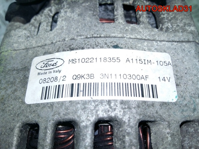 Генератор Ford Focus 2 1.6 бензин 3N1110300AF