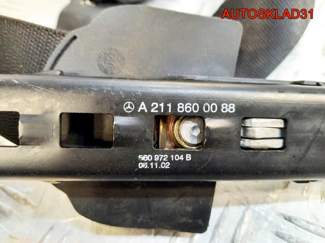 Ремень безопасности Mercedes Benz W211 A2118608085