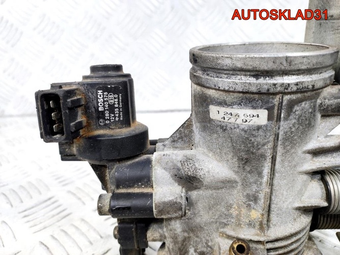 Заслонка дроссельная BMW E36 1,6 1247594 Бензин