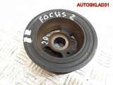 Шкив коленвала Ford Focus 2 2.0 AODA 4M5G6316FC (Изображение 1)