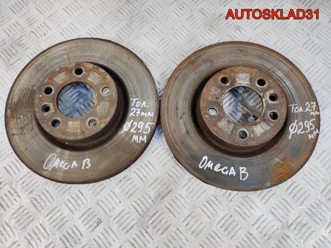 Диск тормозной передний 295 мм Opel Omega B